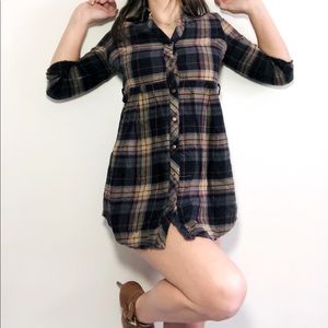Plaid dress